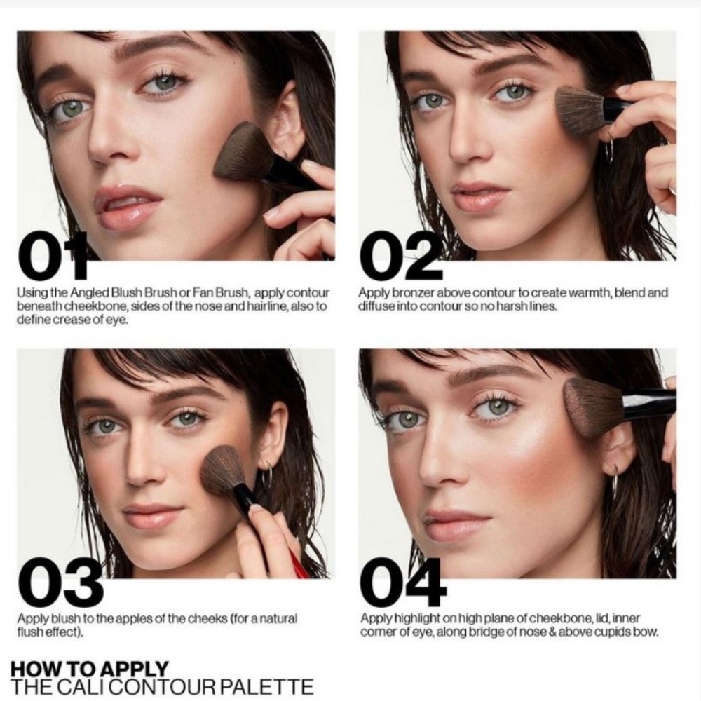 Smashbox The Cali Contour Palette Highlighter + Bronzer Kit, NWT - Picture 7 of 8